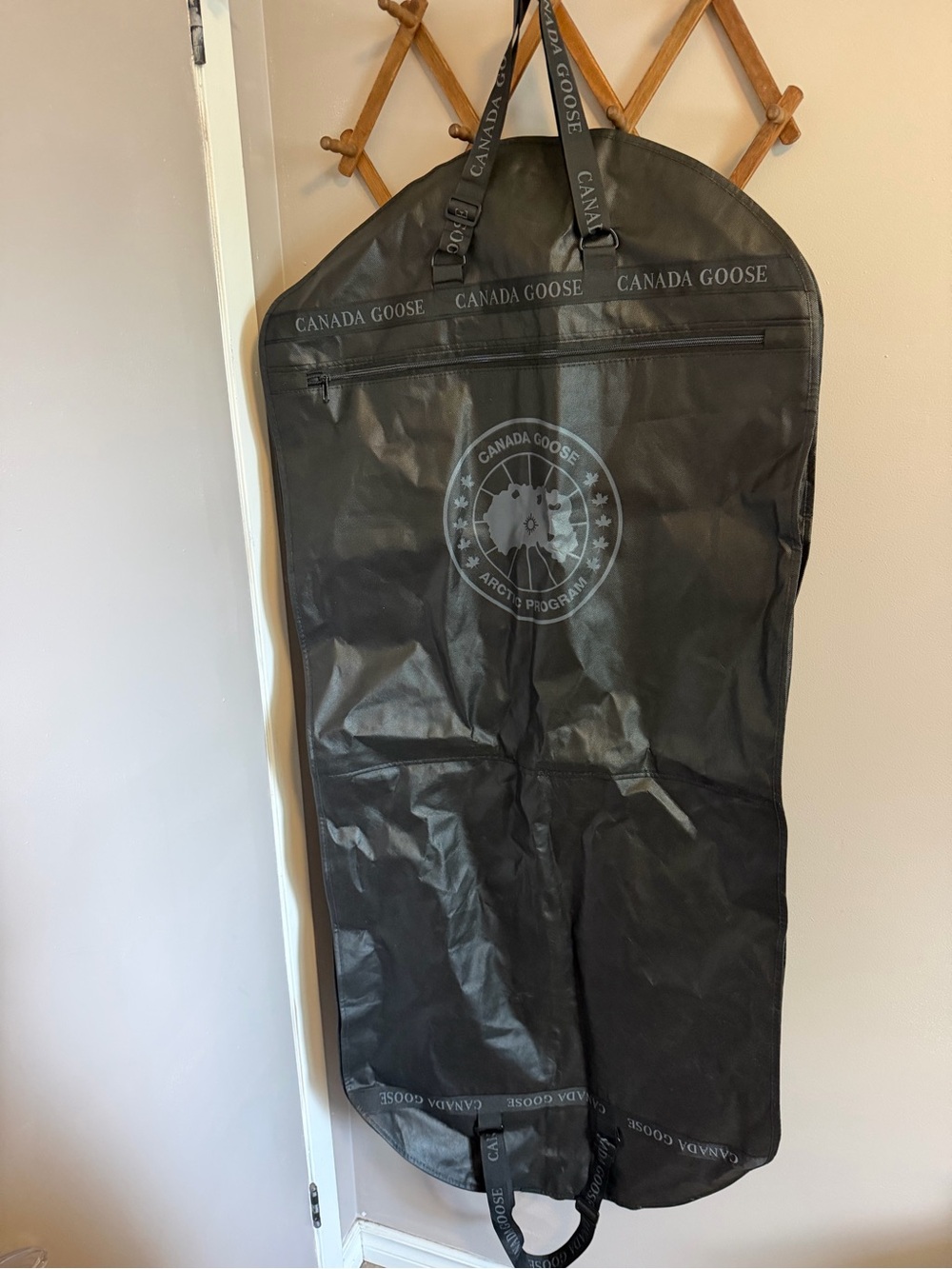 Canada Goose Black Garment Bag Parka Travel Cover Carrier Case